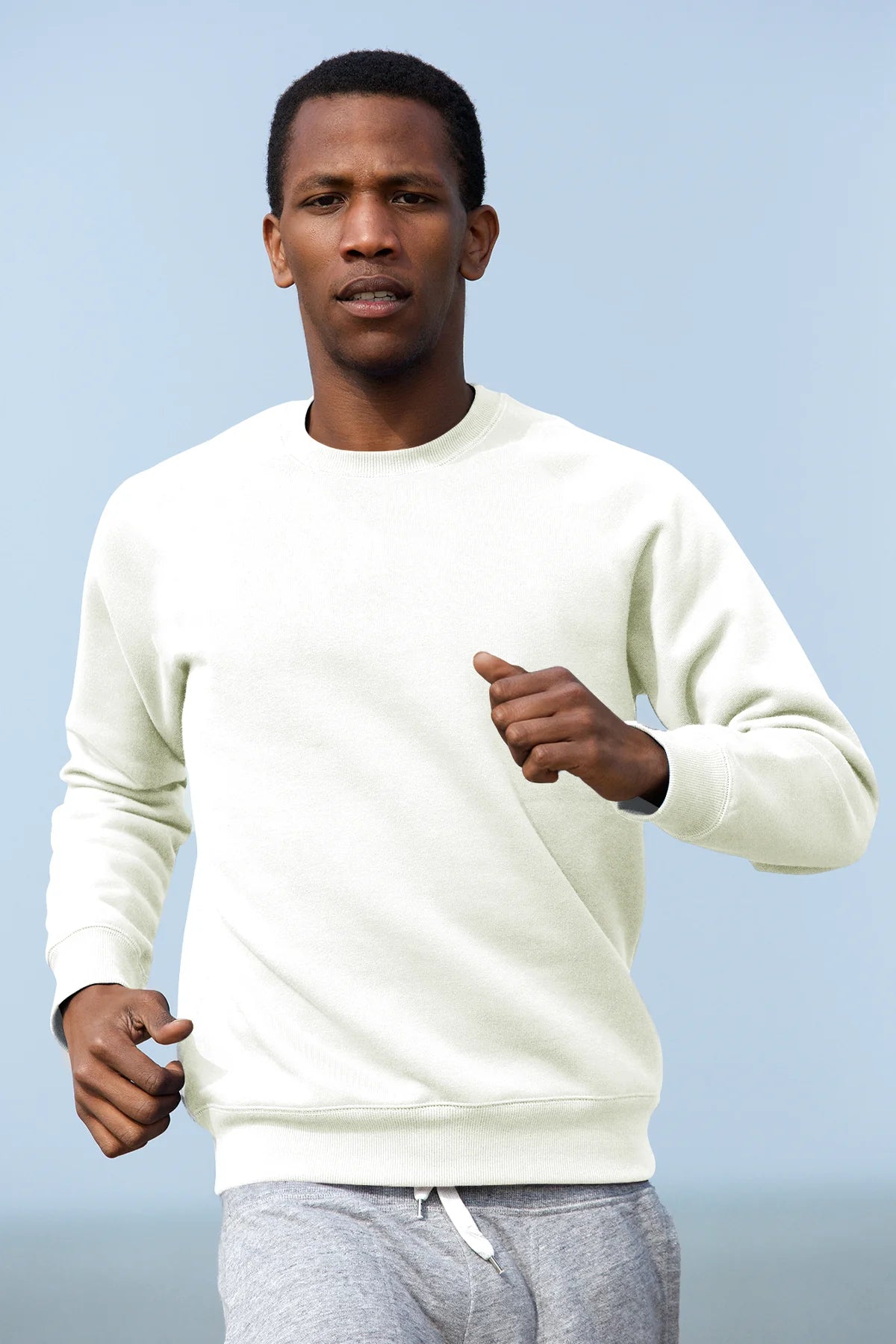 GABU.® Özel Baskı Premium Unisex Regular Ekru Sweatshirt