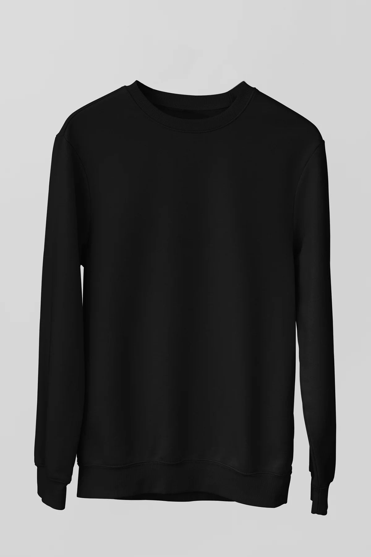 GABU.® Özel Baskı Premium Unisex Regular Siyah Sweatshirt